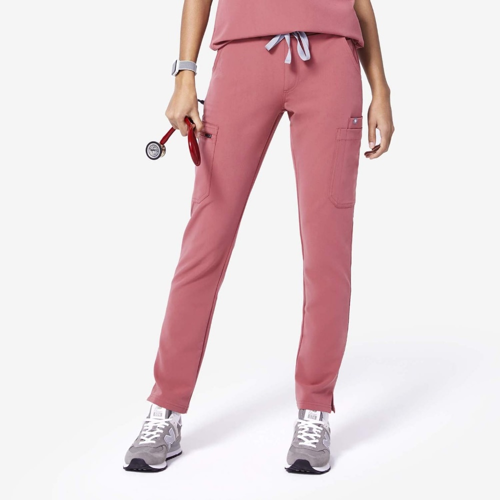 Figs Mauve Yola Scrub Pant XS/TALL